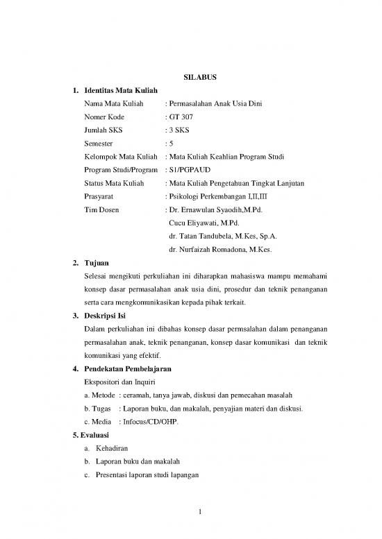 picture Laporan Pdf 7799 | Sialbus Permasalahan Anak Usia Dini | Ilmu Kependidikan picture Laporan Pdf 7799 | Sialbus Permasalahan Anak Usia Dini | Ilmu Kependidikan